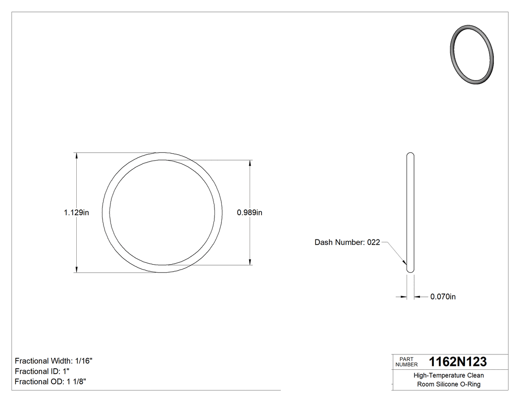 Technical drawing - 1162N123